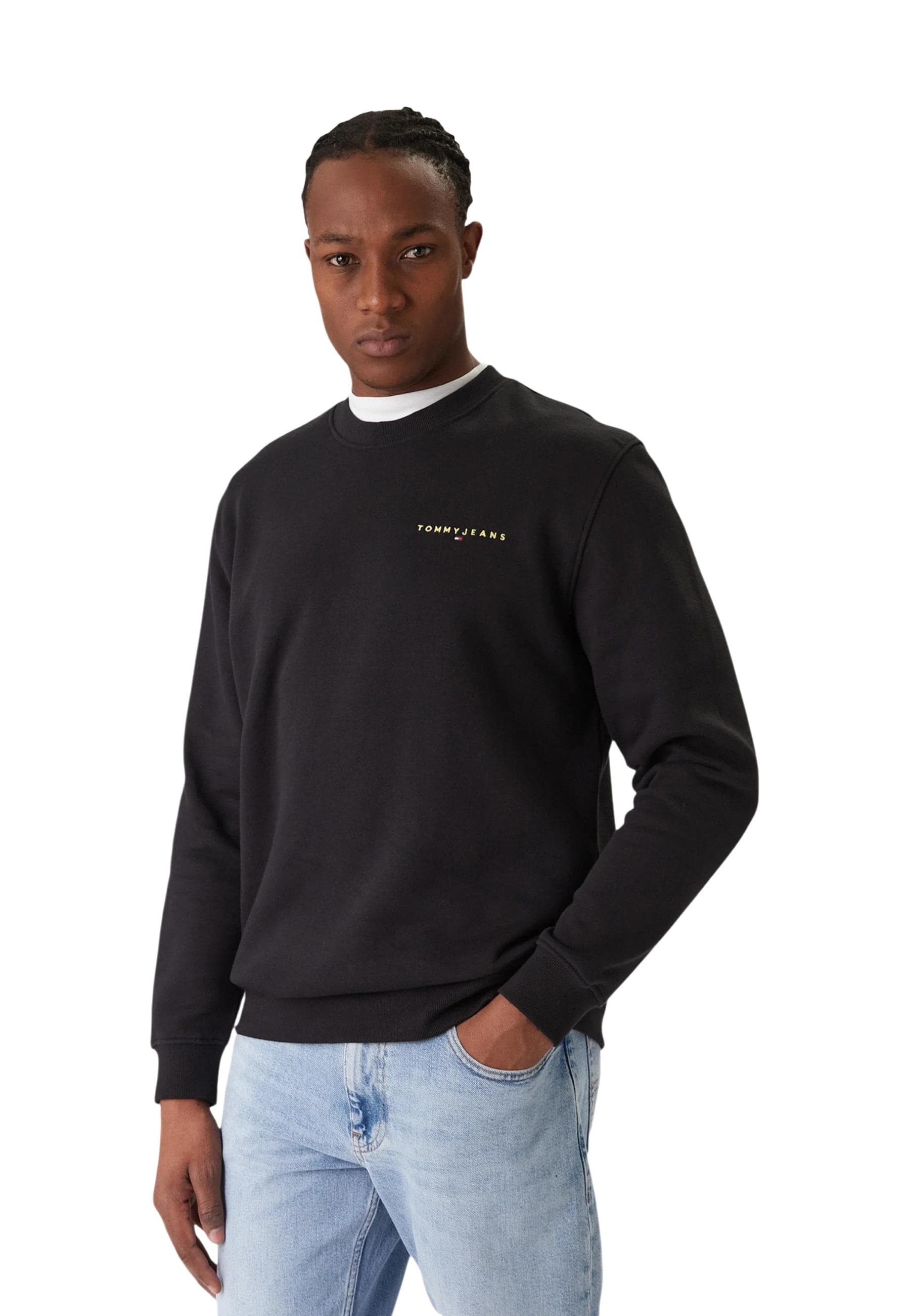 Tommy Hilfiger Jeans Felpa Uomo - Tommy Hilfiger Jeans