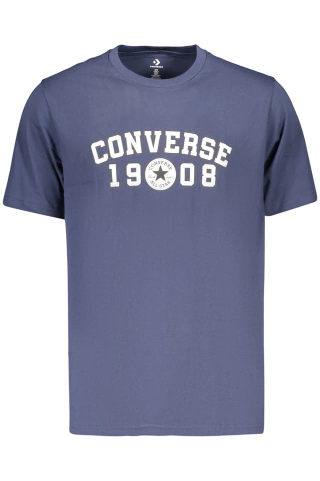 МЪЖКА ТЕНИСКА С КЪС РЪКАВ CONVERSE, СИНЯ