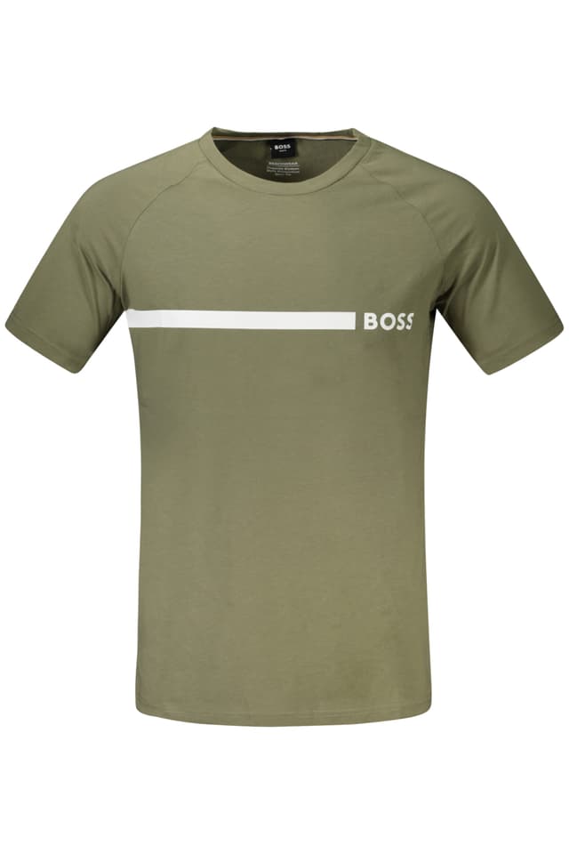 МЪЖКА ТЕНИСКА С КЪС РЪКАВ HUGO BOSS, ЗЕЛЕНА