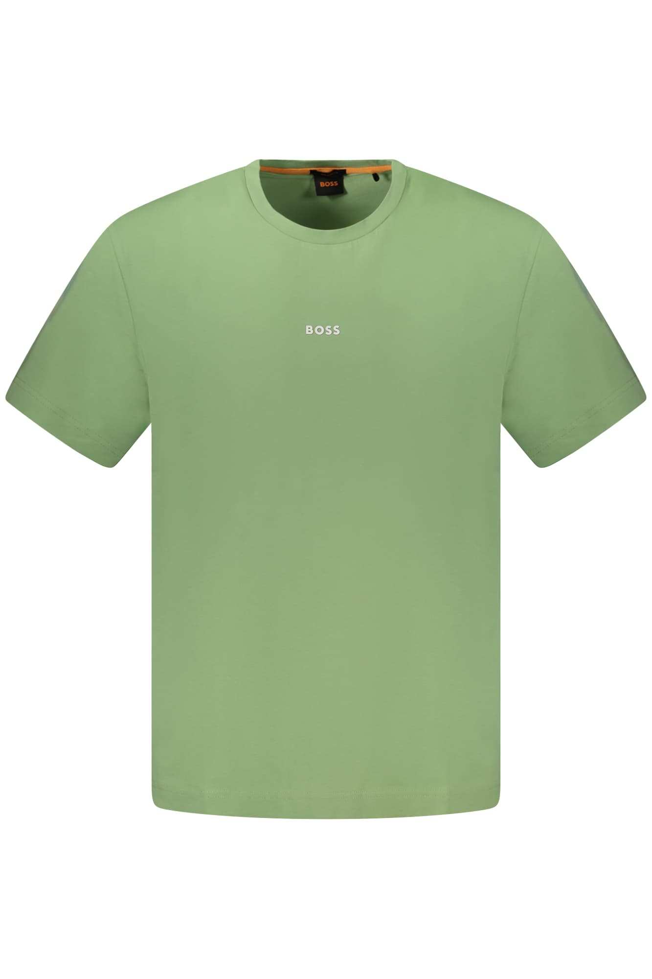 МЪЖКА ТЕНИСКА С КЪС РЪКАВ HUGO BOSS, ЗЕЛЕНА - BOSS