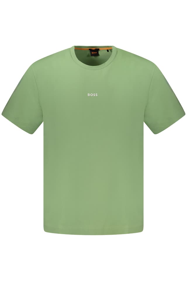 МЪЖКА ТЕНИСКА С КЪС РЪКАВ HUGO BOSS, ЗЕЛЕНА