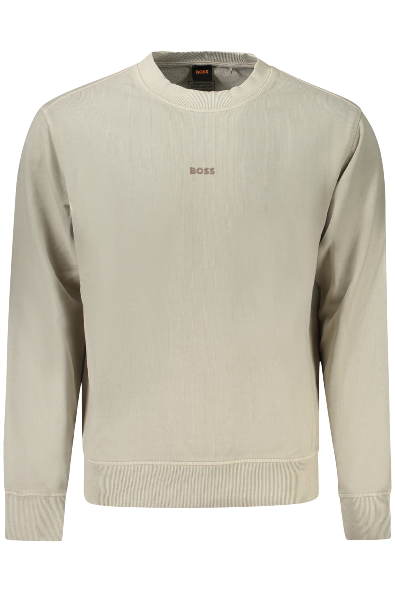 СУИТШЪР HUGO BOSS БЕЗ ЦИП МЪЖКИ БЕЖОВ - BOSS