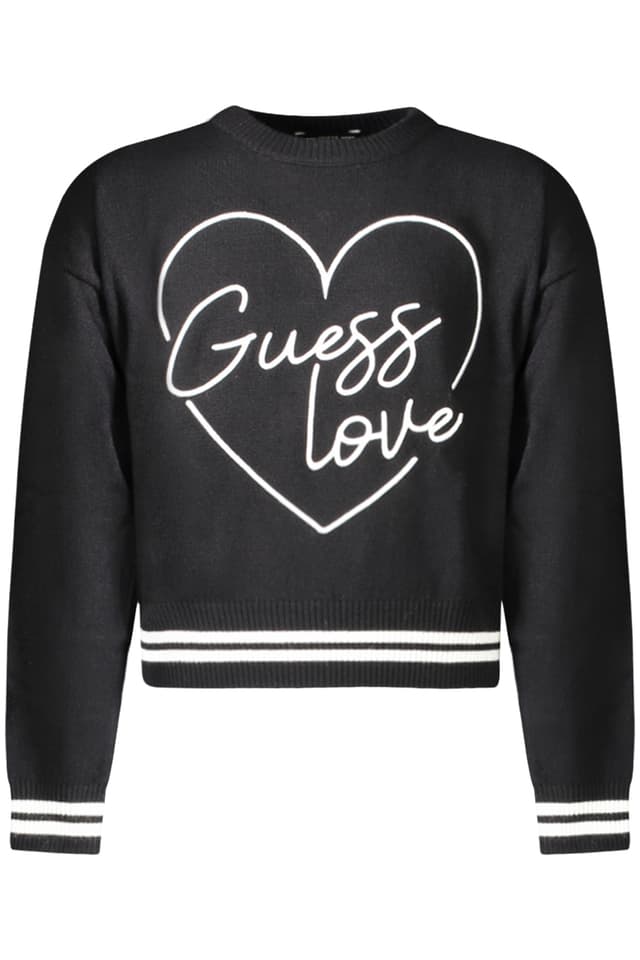 ЧЕРЕН ПУЛОВЕР GUESS JEANS ЗА МОМИЧЕТА