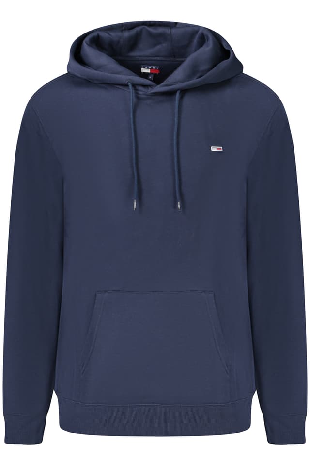 Мъжки суитшърт с цип TOMMY HILFIGER в син цвят