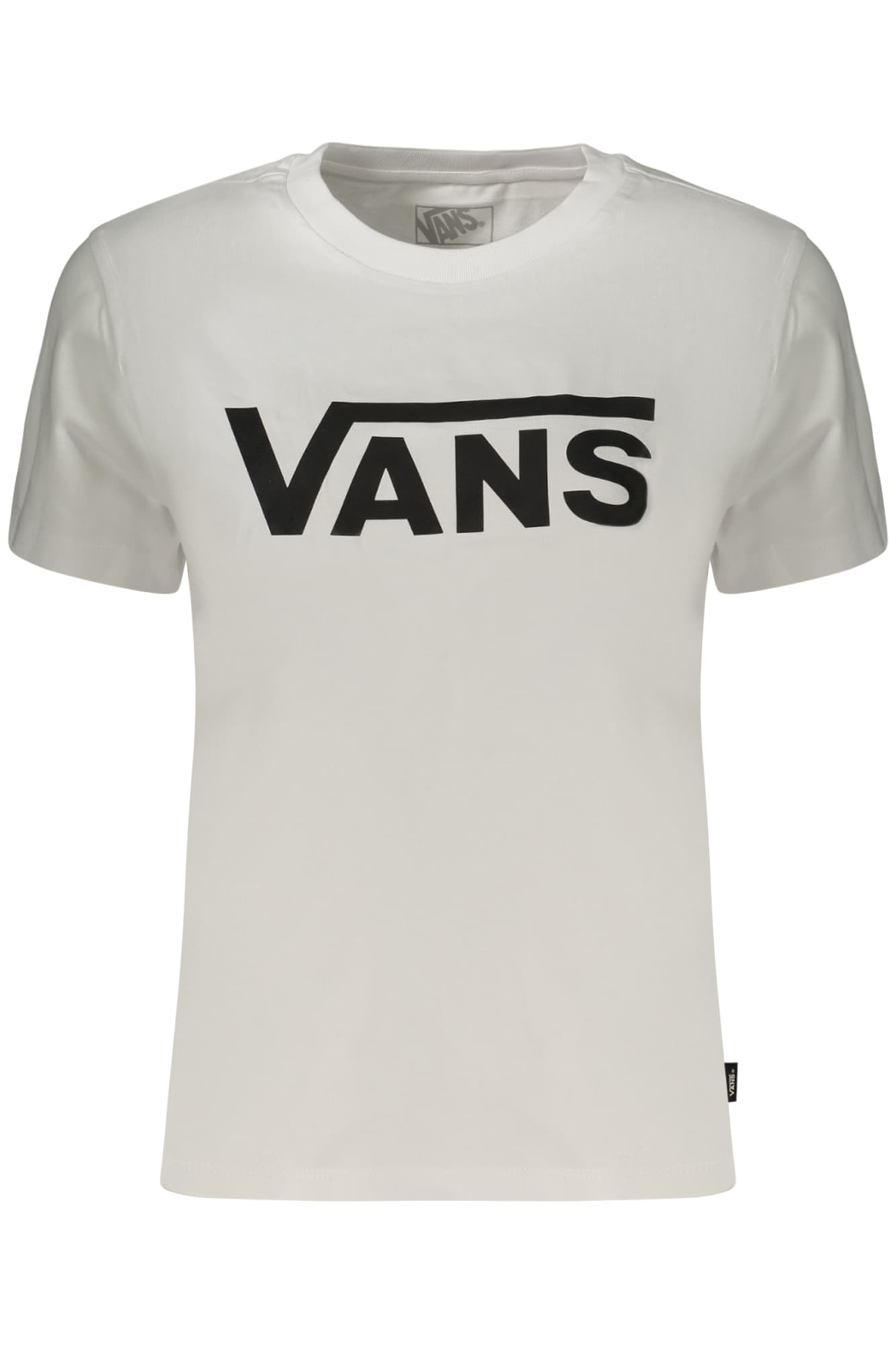 ДАМСКА ТЕНИСКА С КЪС РЪКАВ VANS, БЯЛА - VANS