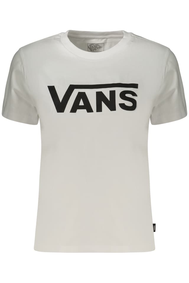 ДАМСКА ТЕНИСКА С КЪС РЪКАВ VANS, БЯЛА