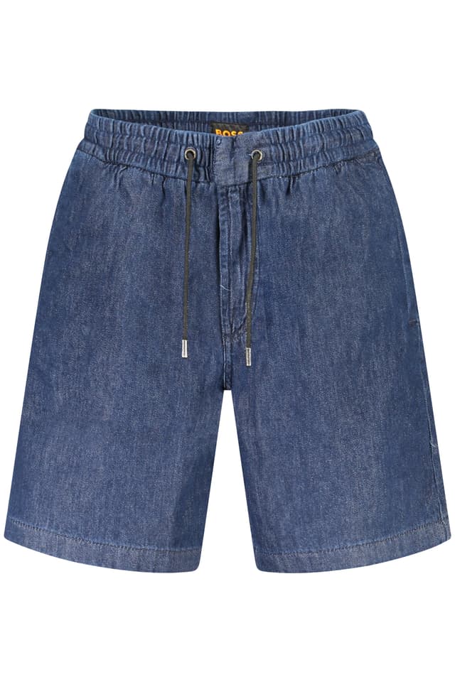 Мъжки сини бермудски шорти BOSS JEANS