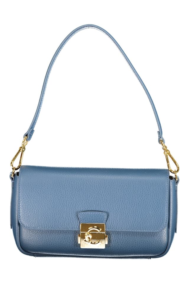 ДАМСКА ЧАНТА COCCINELLE В СИНЯ ОБЛИЦОВКА