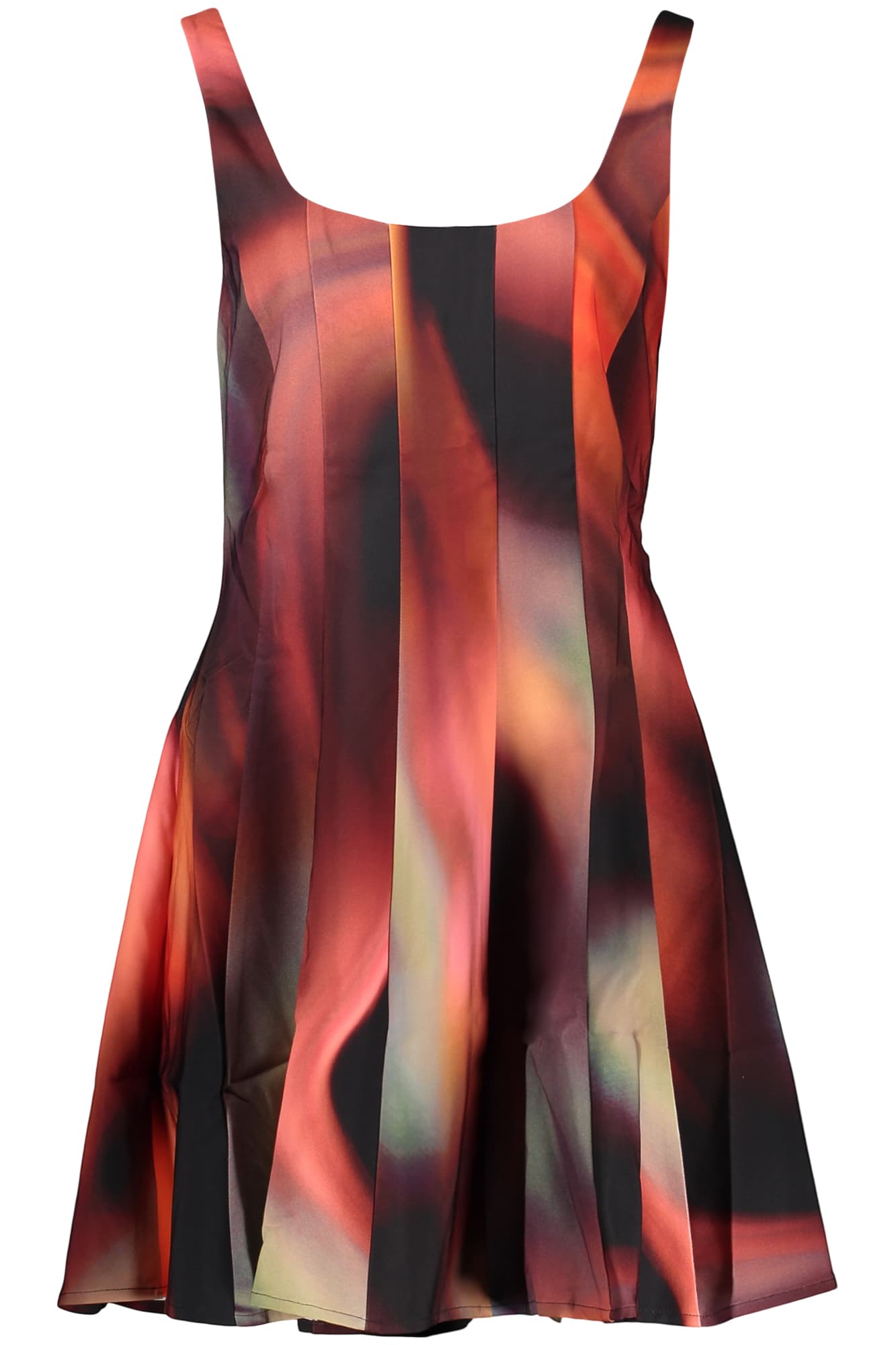 Къса рокля DESIGUAL за жени в черно - DESIGUAL