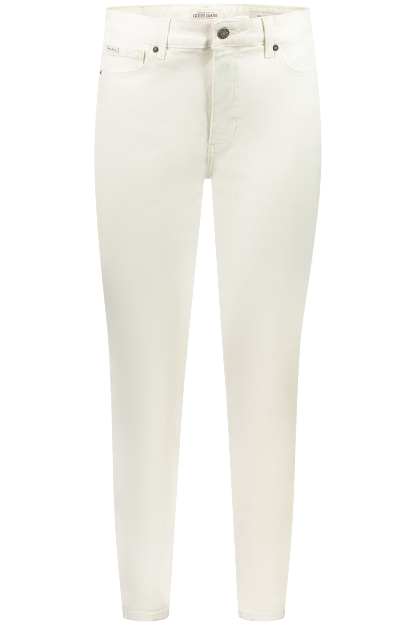 Дамски бели дънки GUESS JEANS - GUESS JEANS