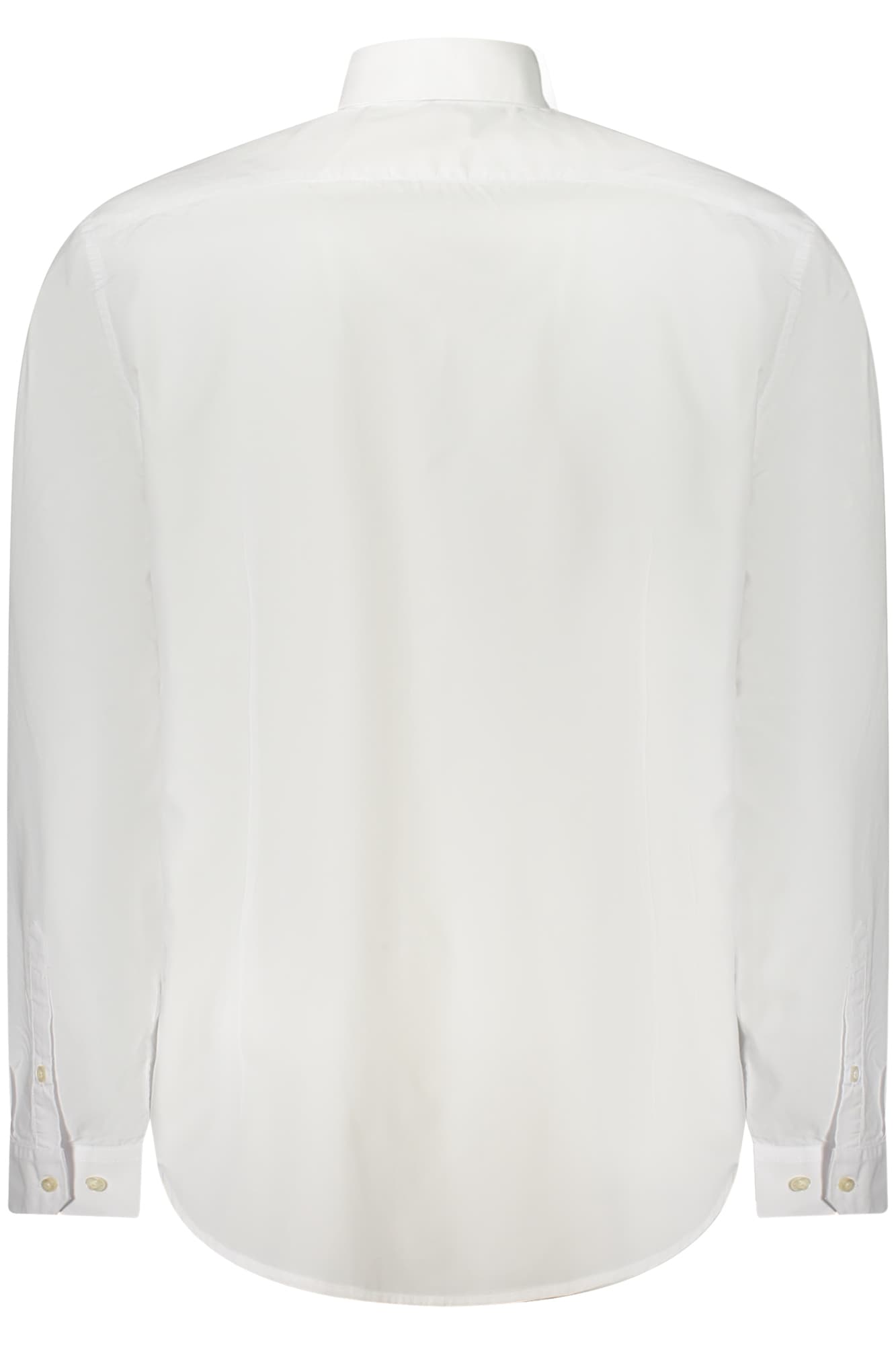 МЪЖКА РИЗА С ДЪЛЪГ РЪКАВ GUESS JEANS, БЯЛА - GUESS JEANS