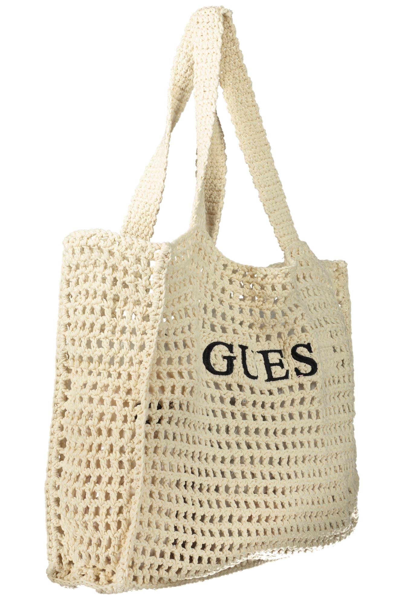 Дамска бежова чанта GUESS JEANS - GUESS JEANS
