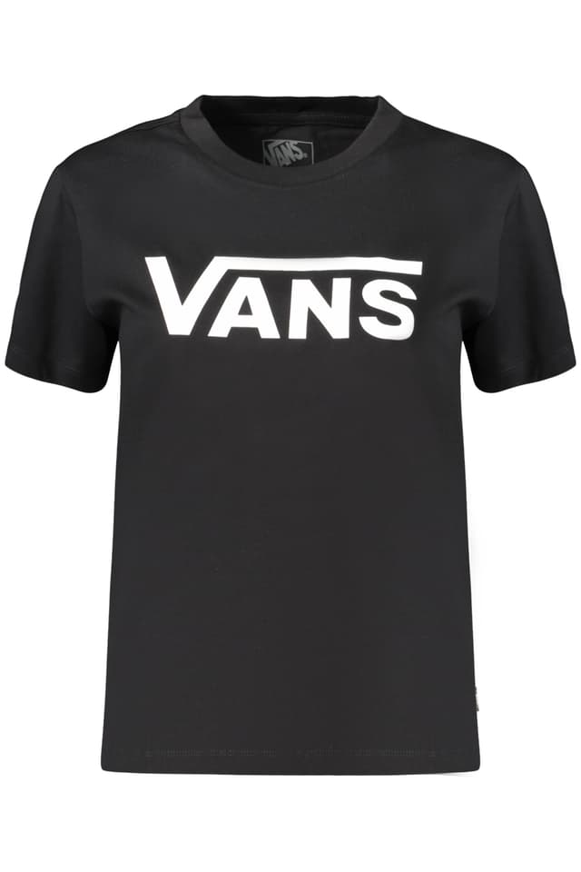Дамска тениска с къс ръкав VANS, черна