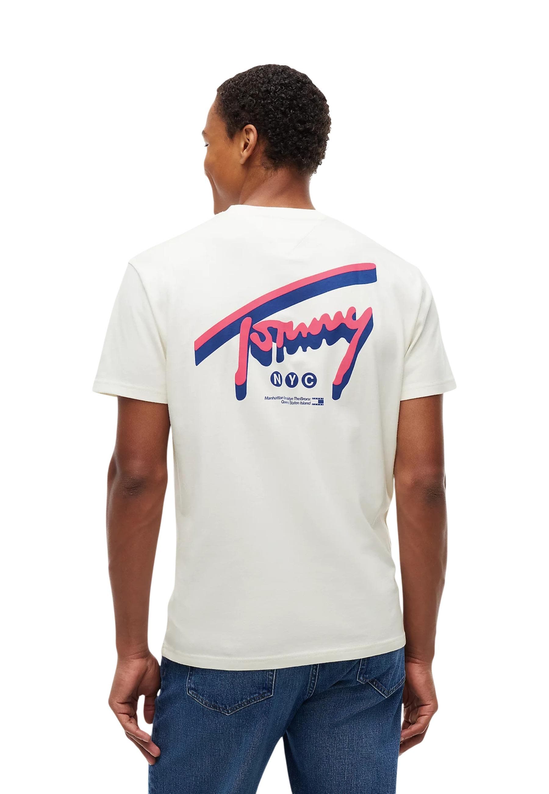 Tommy Hilfiger Jeans T-Shirt Uomo - Tommy Hilfiger Jeans
