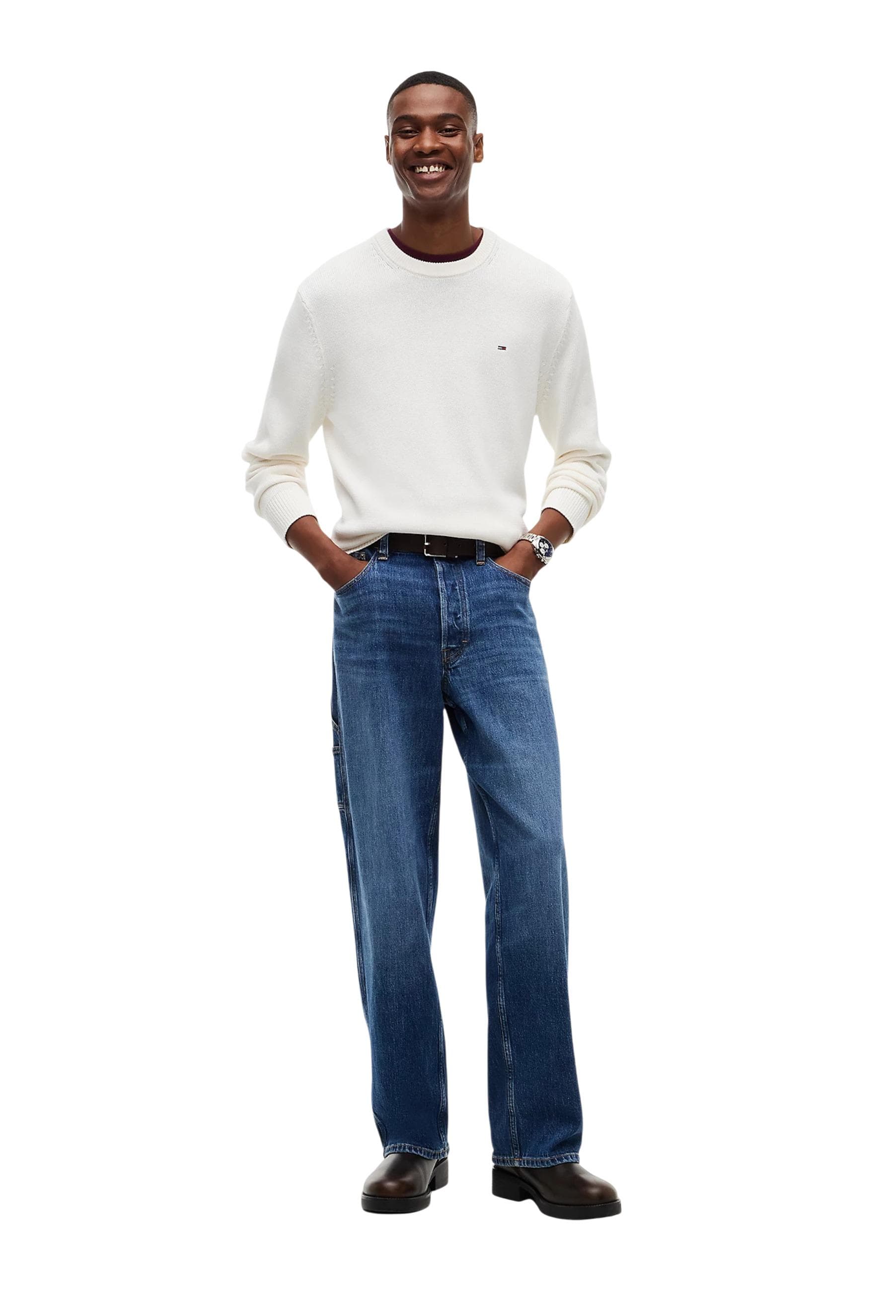 Tommy Hilfiger Jeans Maglia Uomo - Tommy Hilfiger Jeans