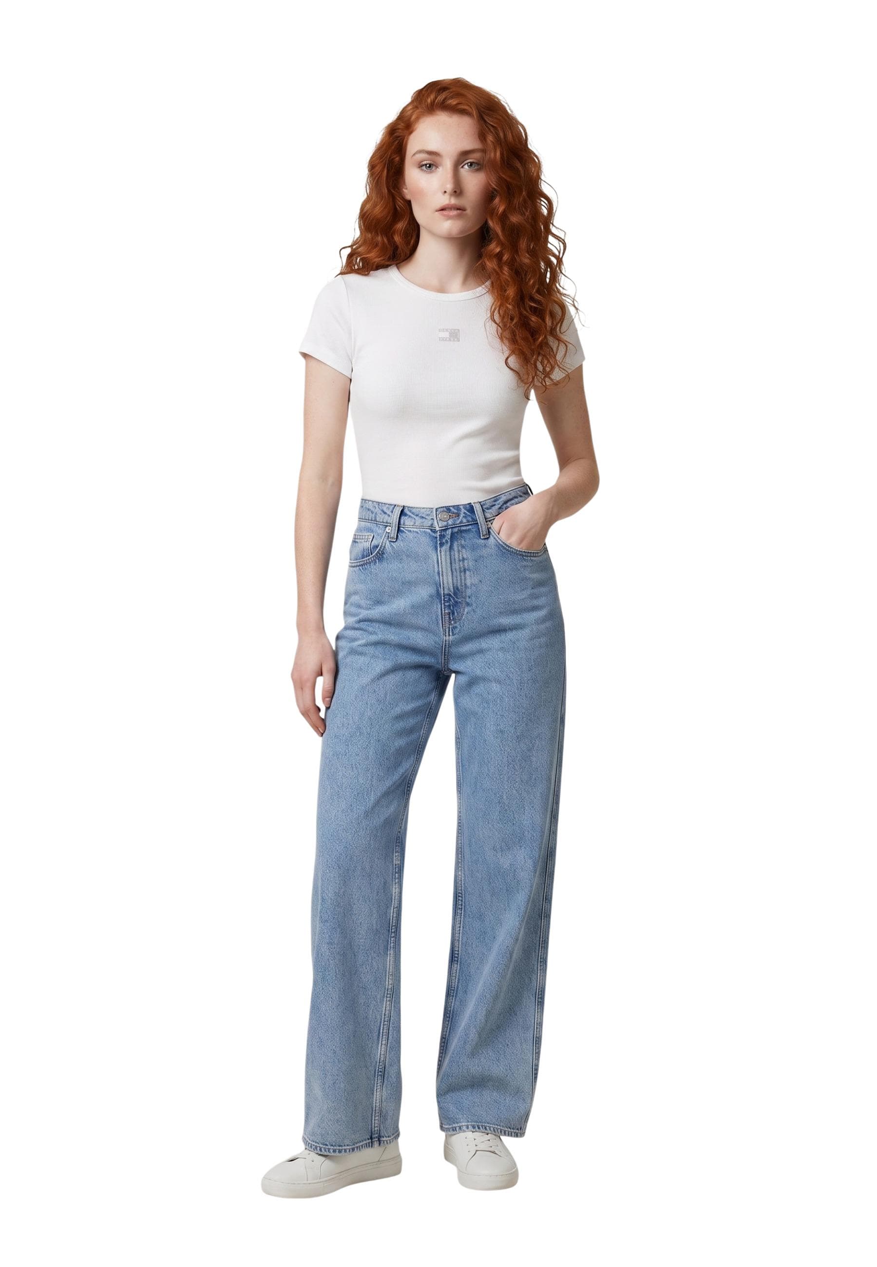 Tommy Hilfiger Jeans T-Shirt Donna - Tommy Hilfiger Jeans
