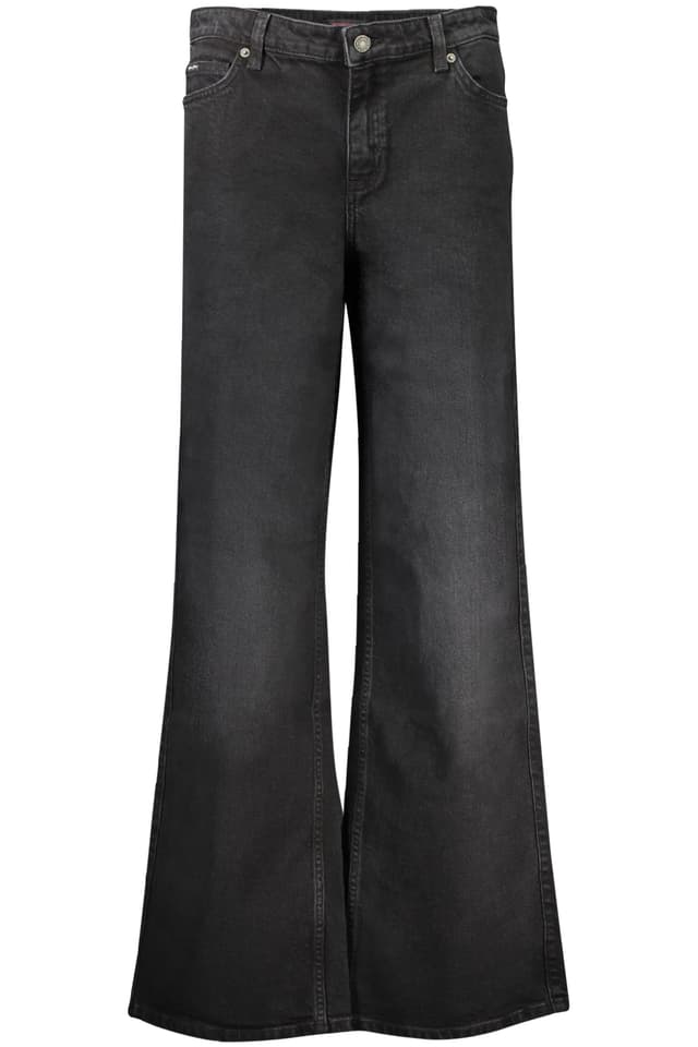 GUESS JEANS ДАМСКИ ЧЕРНИ ДЪНКОВИ ДЪНКИ