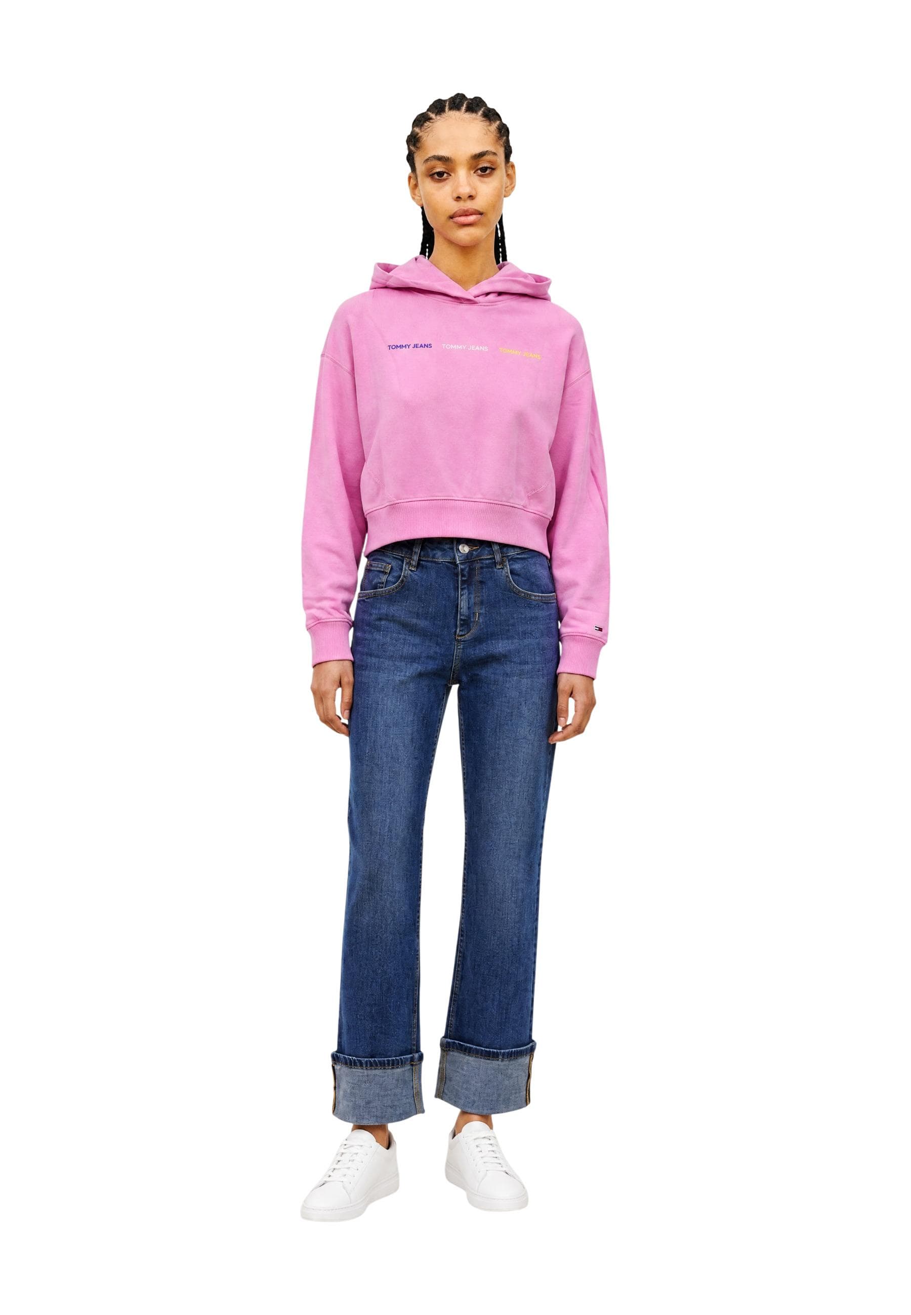 Tommy Hilfiger Jeans Felpa Donna - Tommy Hilfiger Jeans