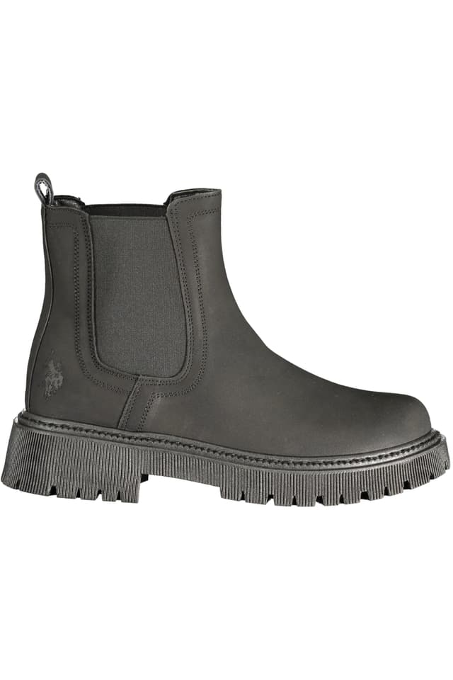 US POLO ASSN. ДАМСКИ ЧЕРНИ БОТУШИ