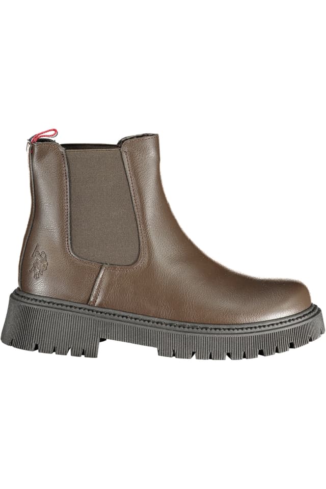 US POLO ASSN. ДАМСКИ КАФЯВИ БОТУШИ
