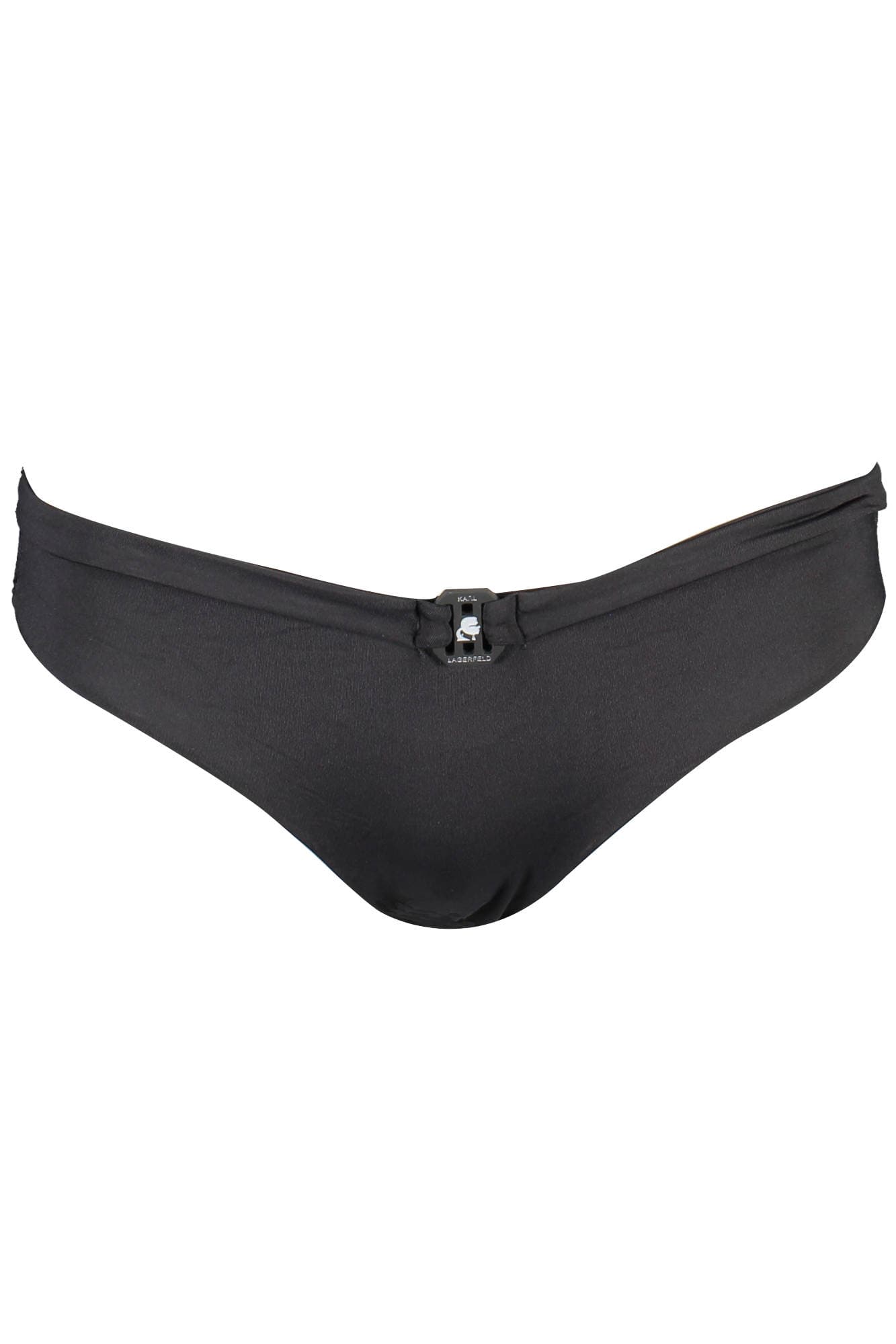 Долнище на дамски бански костюм Karl Lagerfeld, черно - KARL LAGERFELD BEACHWEAR
