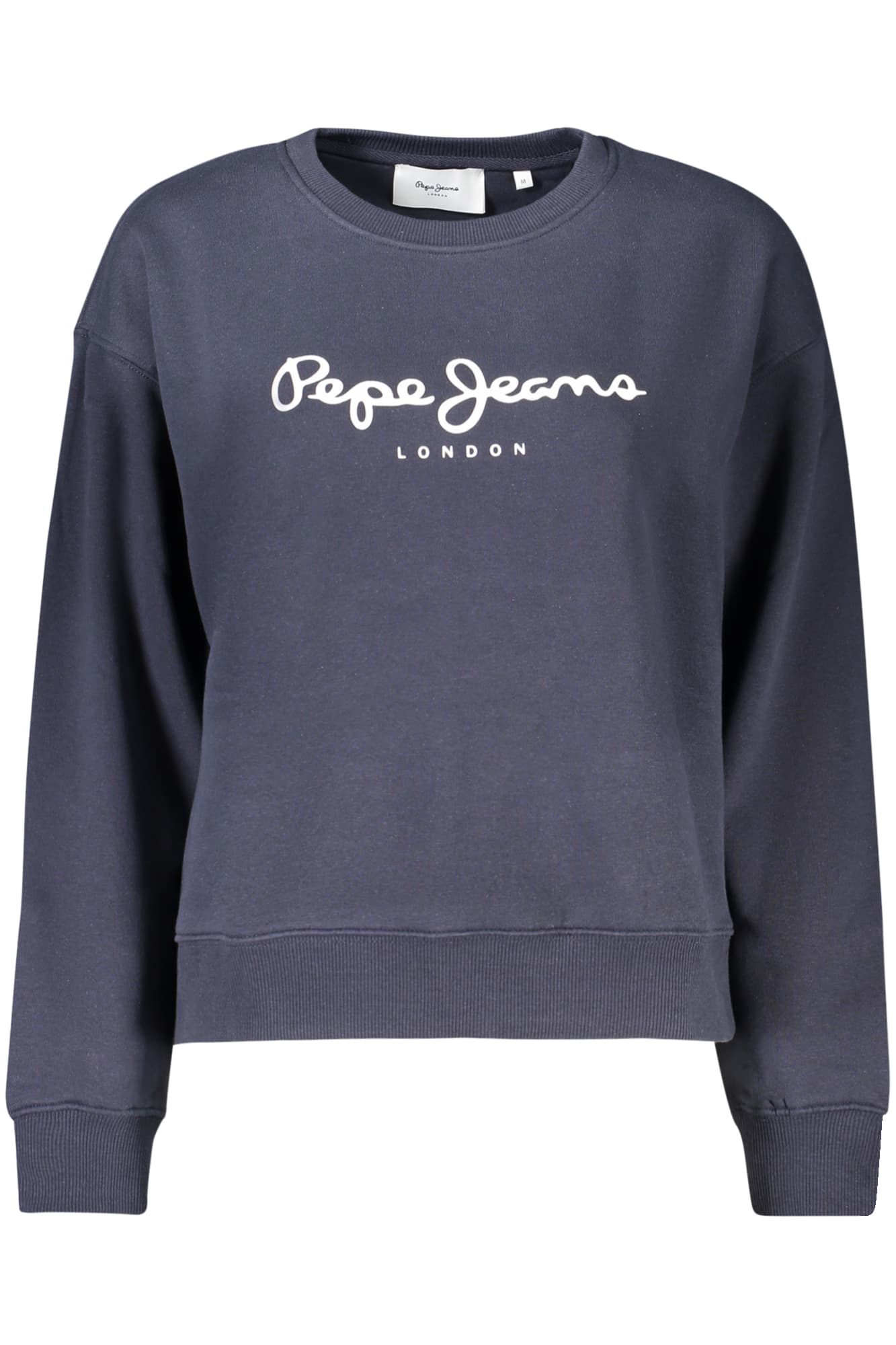 ДАМСКИ СУИТШЪР С ЦИП PEPE JEANS СИНЯ - PEPE JEANS