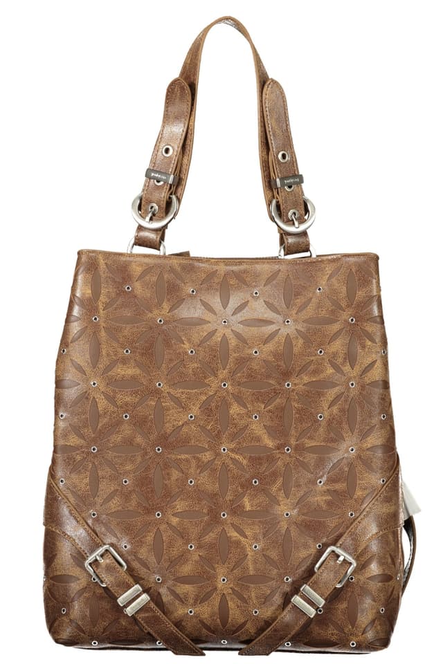 DESIGUAL ДАМСКА КАФЯВА РАНИЦА