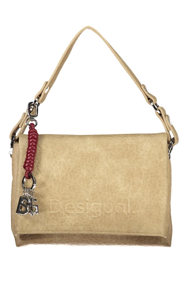 DESIGUAL ДАМСКА БЕЖОВА ЧАНТА