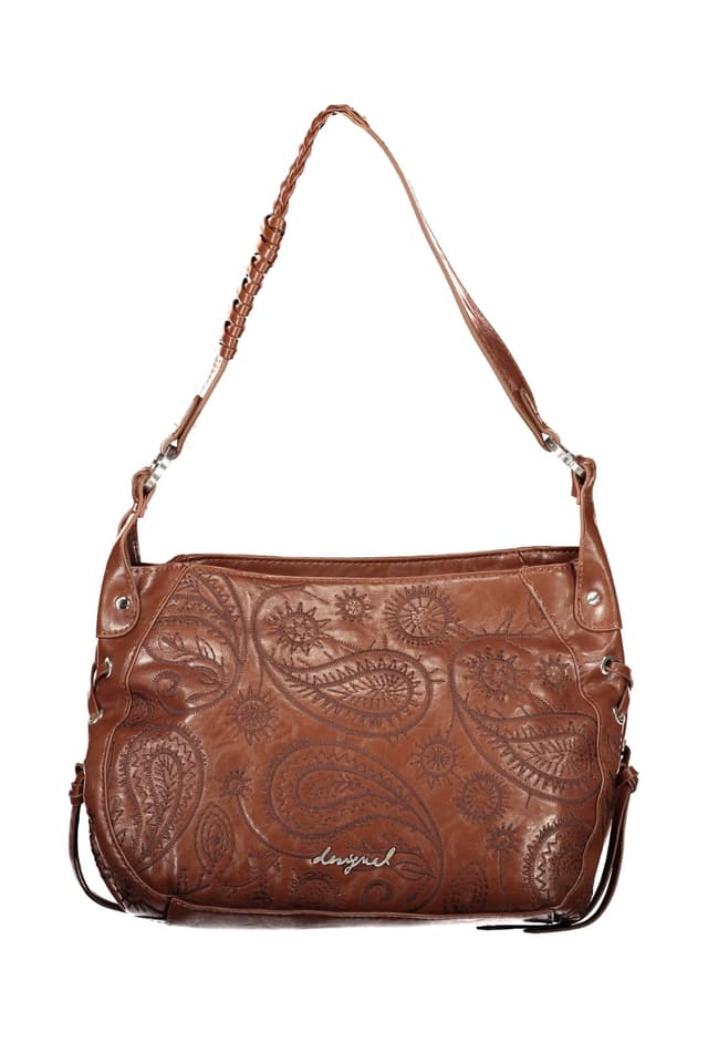 DESIGUAL ДАМСКА КАФЯВА ЧАНТА