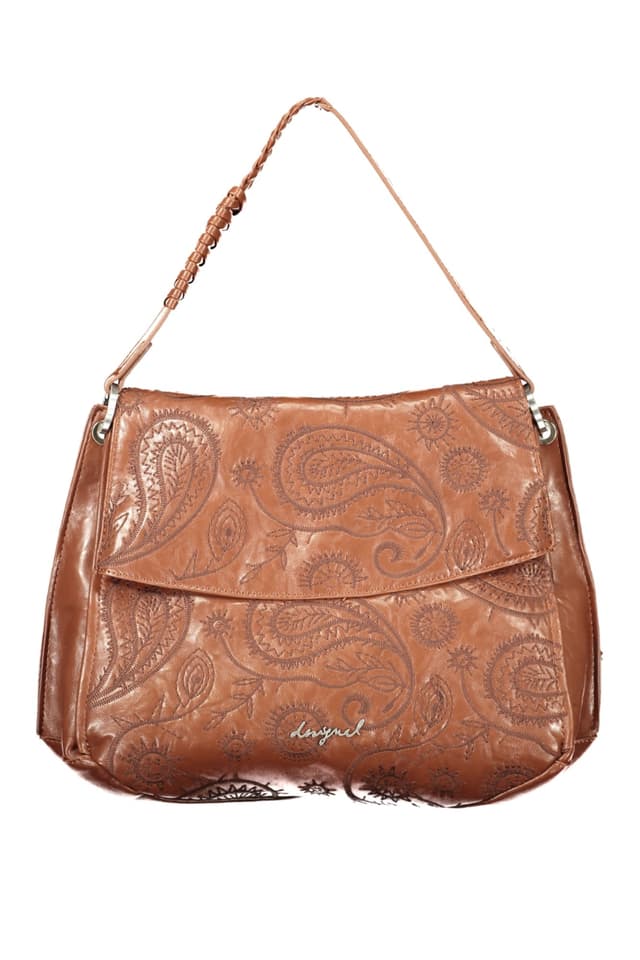 DESIGUAL ДАМСКА КАФЯВА ЧАНТА