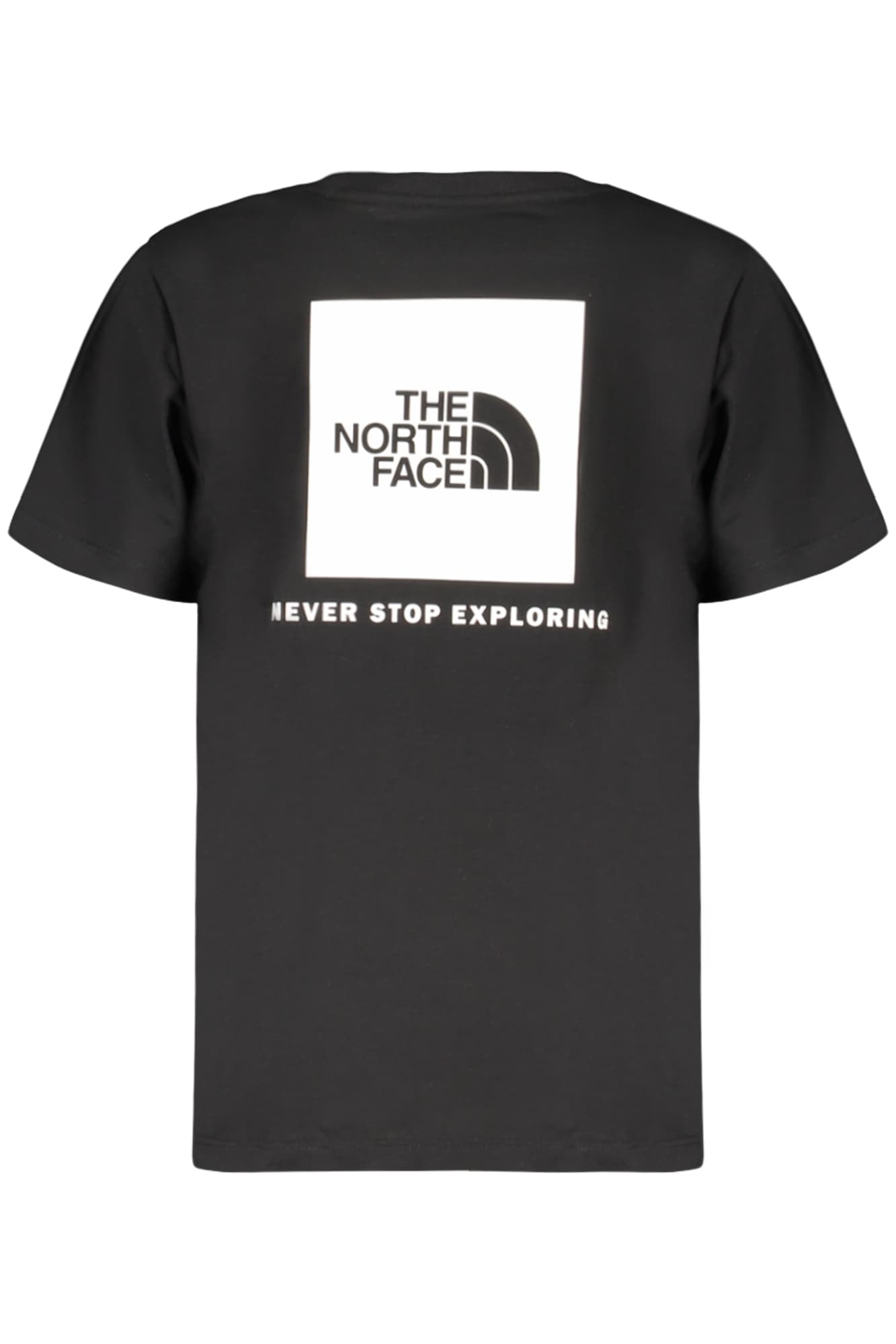 ДЕТСКА ТЕНИСКА С КЪС РЪКАВ THE NORTH FACE, ЧЕРНА - THE NORTH FACE