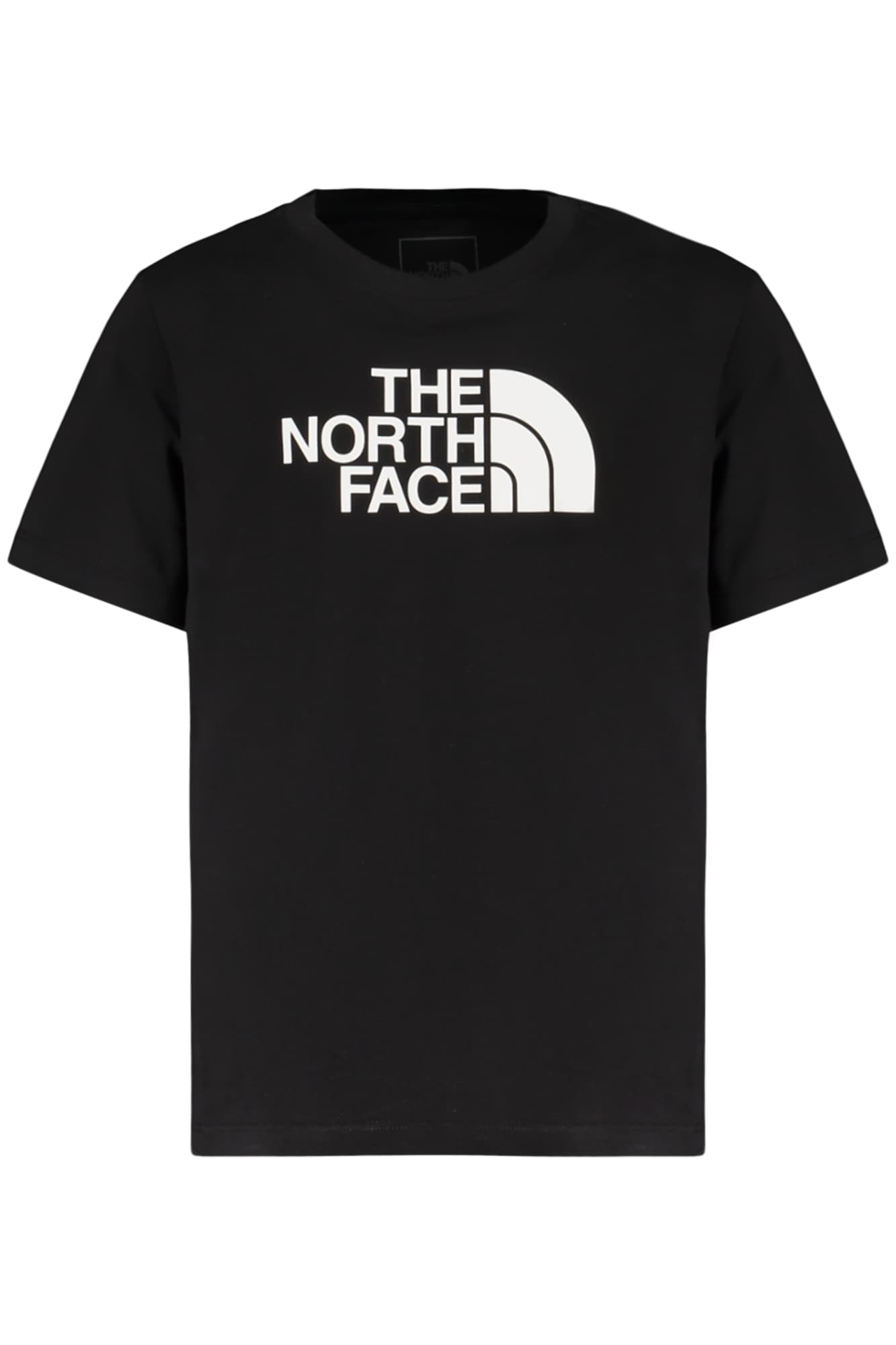 ДЕТСКА ТЕНИСКА С КЪС РЪКАВ THE NORTH FACE, ЧЕРНА - THE NORTH FACE