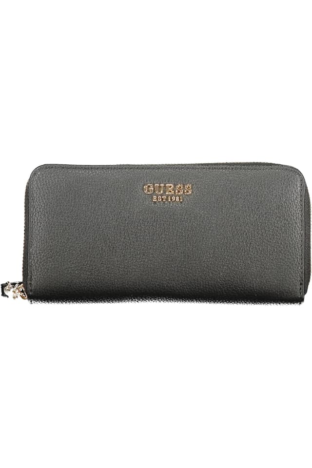 ДАМСКИ ЧЕРЕН ПОРТФЕЙЛ GUESS JEANS