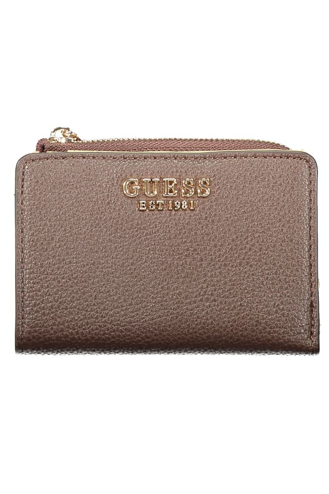 ДАМСКИ КАФЯВ ПОРТФЕЙЛ GUESS JEANS