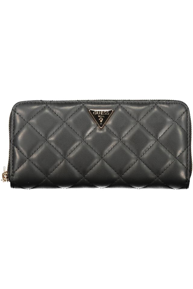 ДАМСКИ ЧЕРЕН ПОРТФЕЙЛ GUESS JEANS