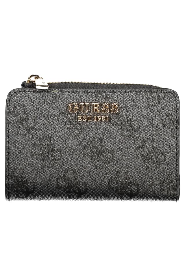 ДАМСКИ ЧЕРЕН ПОРТФЕЙЛ GUESS JEANS