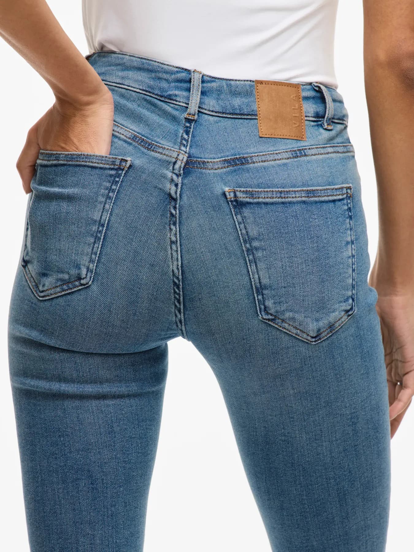 Vila Clothes Jeans Donna - Vila Clothes