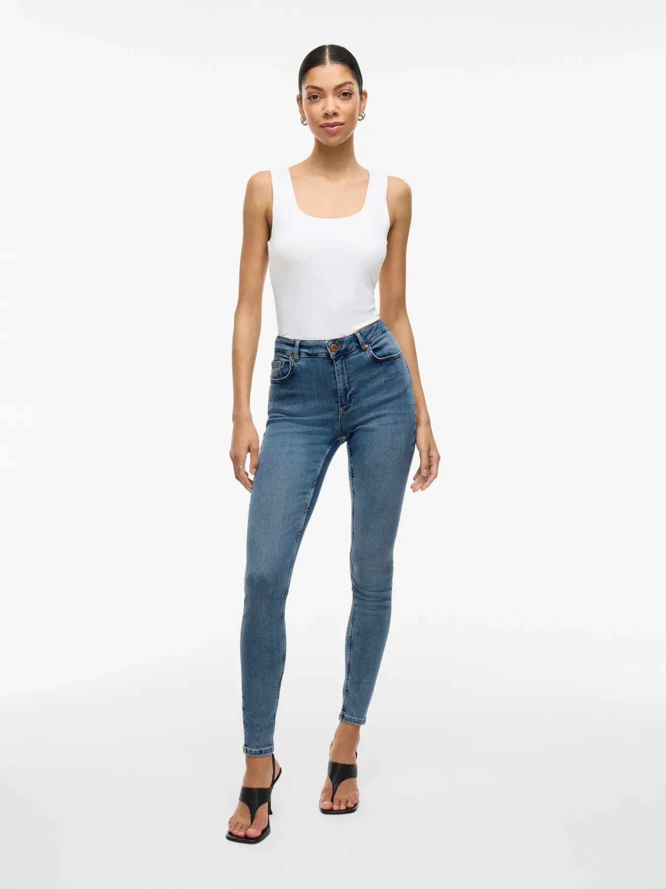 Vila Clothes Jeans Donna - Vila Clothes