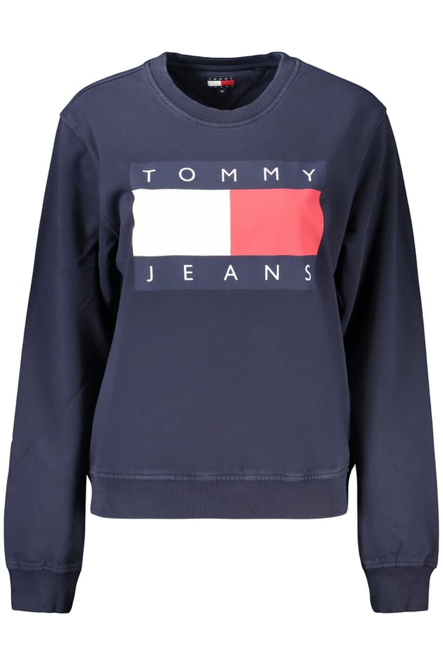ДАМСКИ СУИТШЪР С ЦИП TOMMY HILFIGER СИНЯ