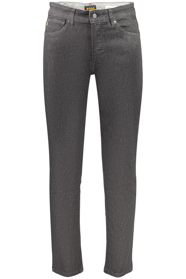 Мъжки дънки BOSS JEANS, черни
