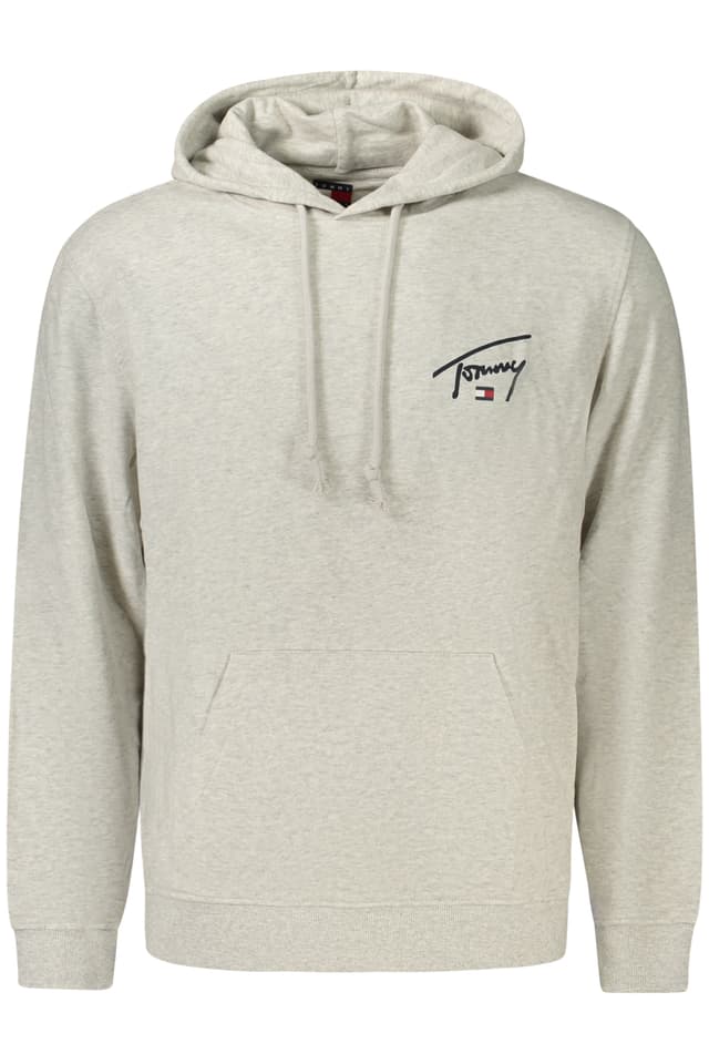 Мъжки сиви суитшърт с цип TOMMY HILFIGER