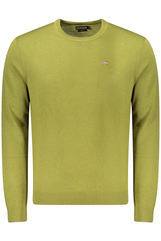 NAPAPIJRI MAGLIONE UOMO VERDE