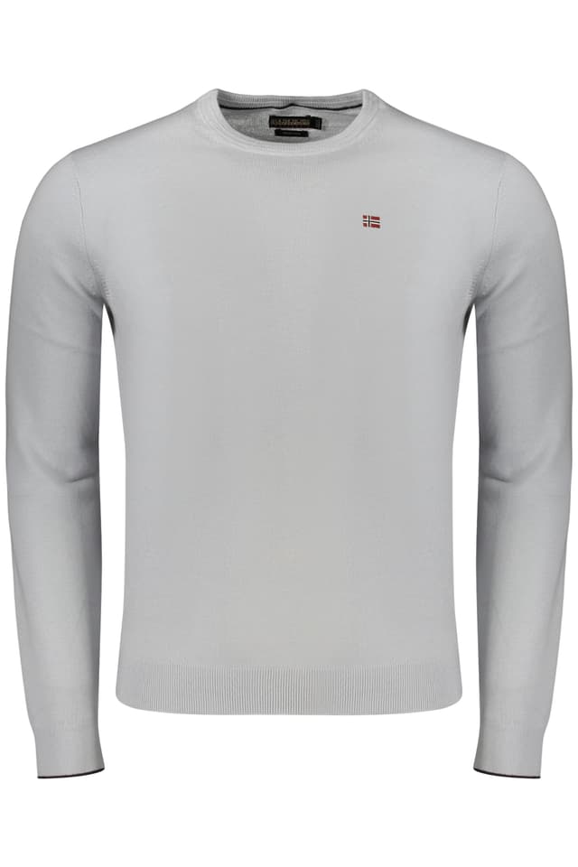 NAPAPIJRI MAGLIONE UOMO GRIGIO