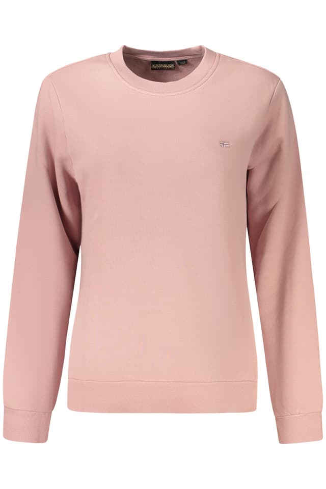 NAPAPIJRI FELPA SENZA ZIP DONNA ROSA