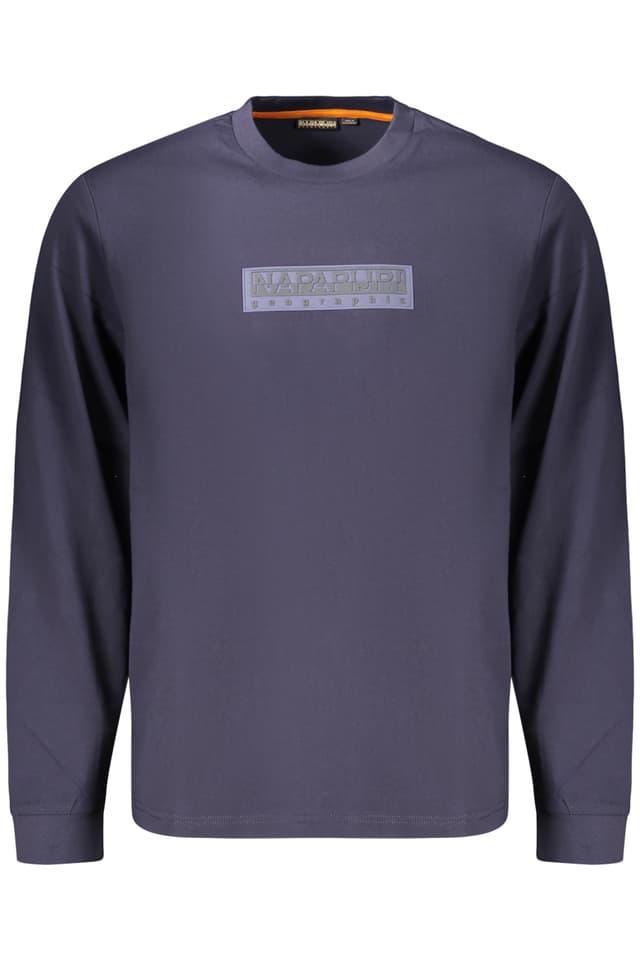 NAPAPIJRI T-SHIRT MANICHE LUNGHE UOMO BLU