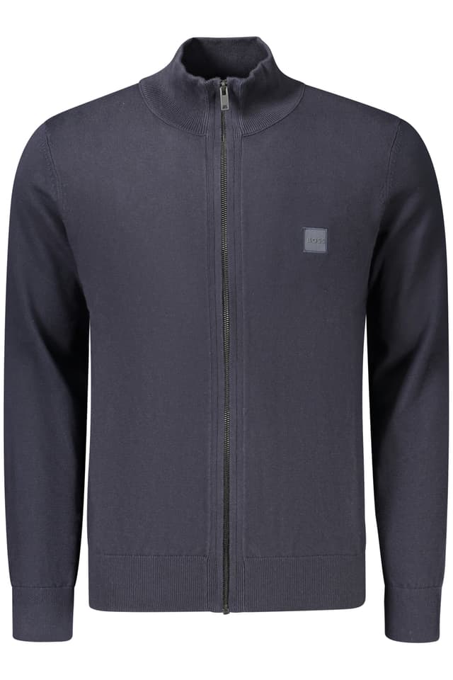 BOSS CARDIGAN UOMO BLU