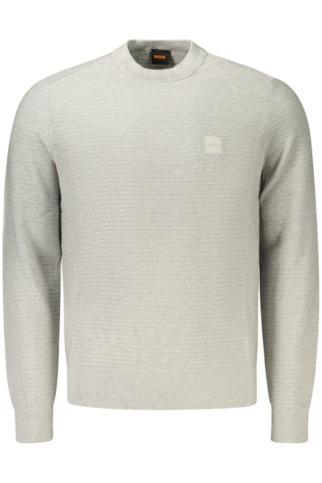 BOSS MAGLIA UOMO GRIGIO