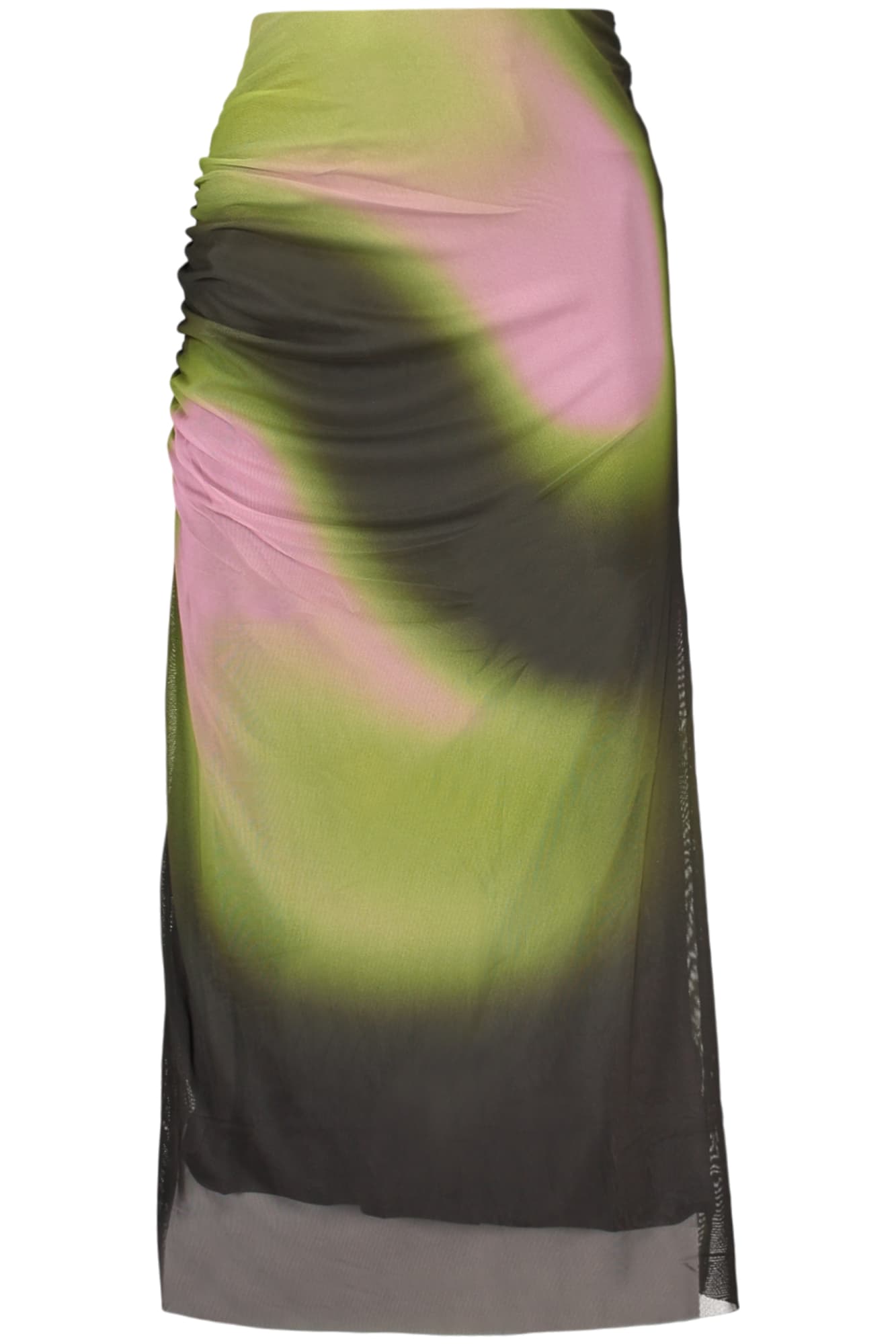 DESIGUAL GONNA LUNGA DONNA VERDE - DESIGUAL