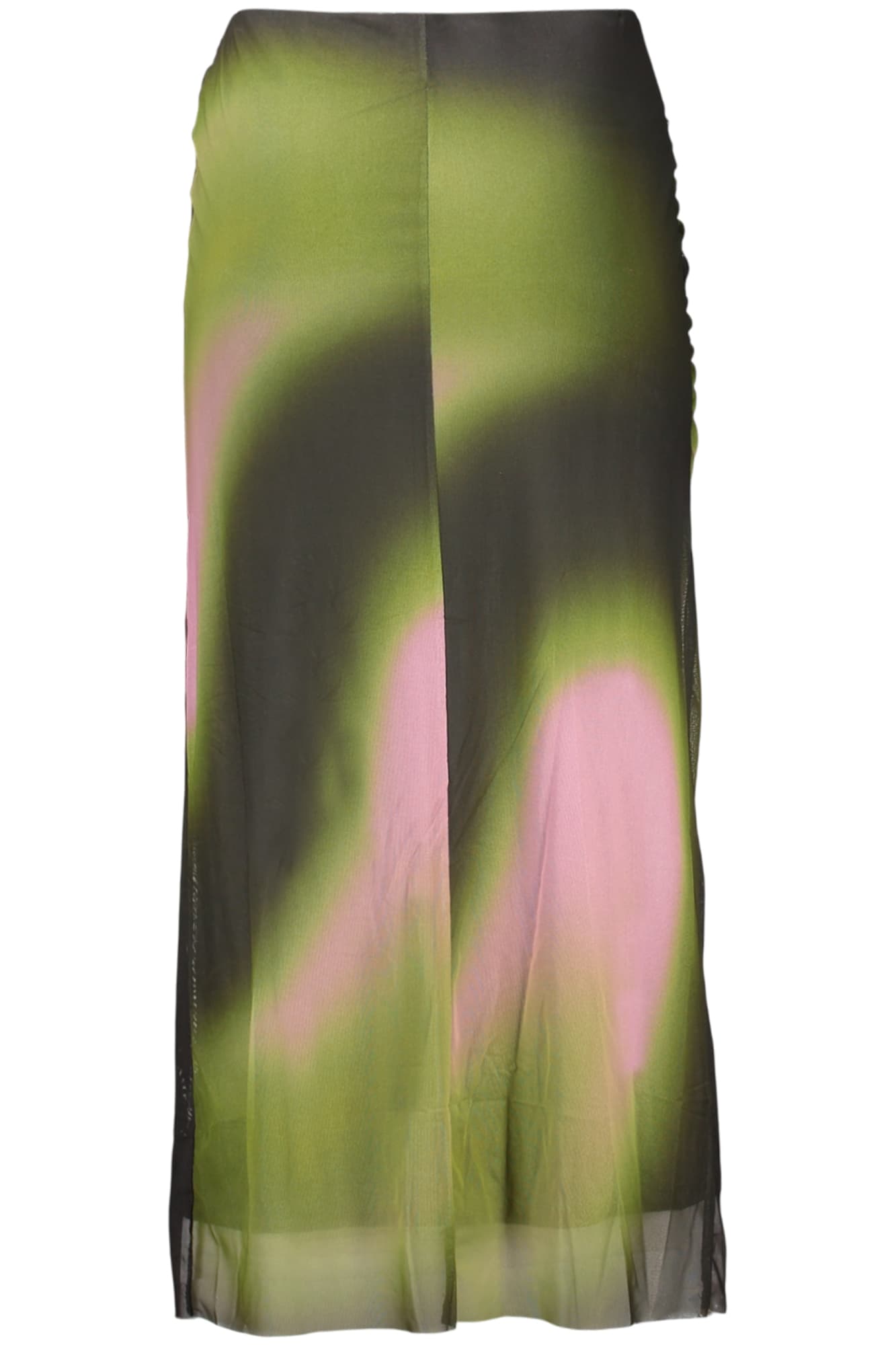 DESIGUAL GONNA LUNGA DONNA VERDE - DESIGUAL