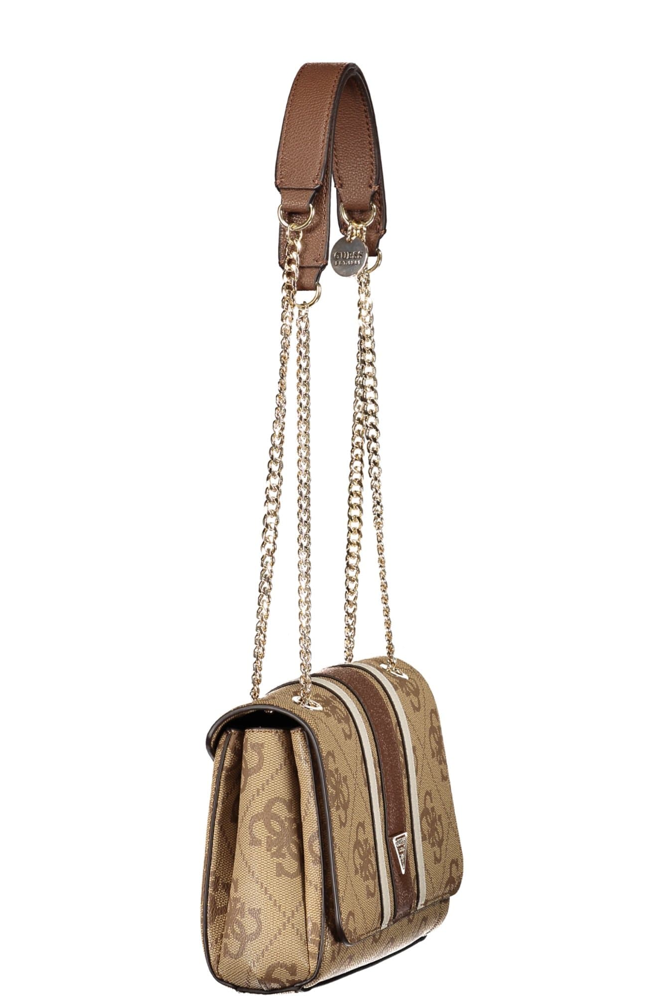 GUESS JEANS BORSA DONNA BEIGE - GUESS JEANS